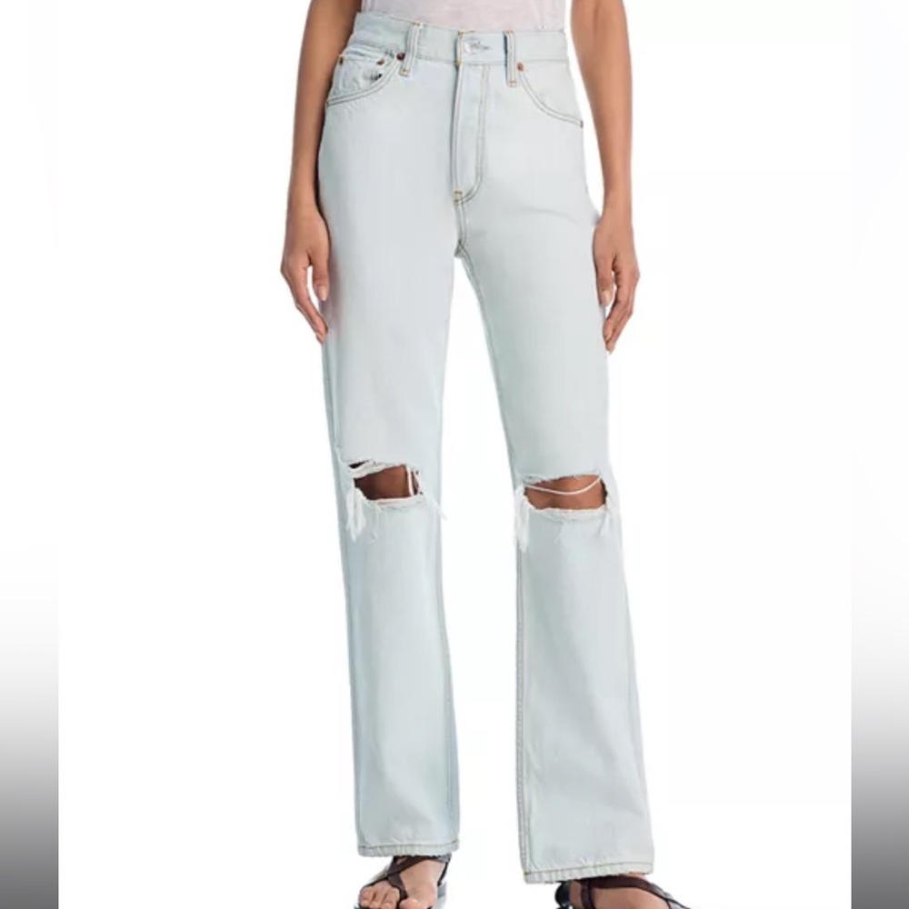 RE/DONE 90s High Rise Loose Wide Leg Jeans
